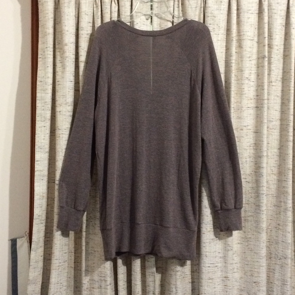 Riller & Fount V-Neck Tunic Mini Dress - Picture 6 of 7